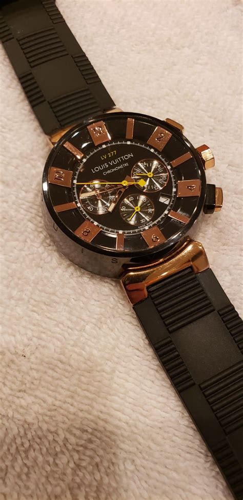 louis vuitton mens watches replica|authentic louis vuitton watches.